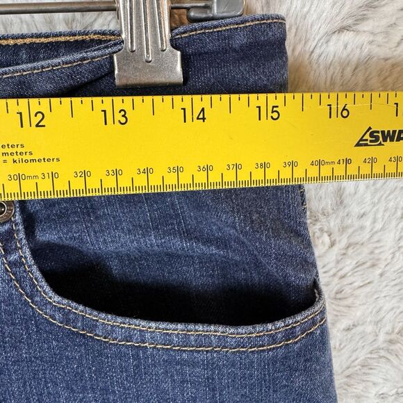 L.L. Bean Classic Fit Jeans size 10 Blue Denim Straight Leg 284078 Stretch Y2K - Picture 9 of 10